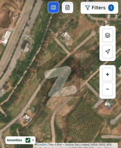 1 kanal plot for sale DHA phase 3 south face heighted location