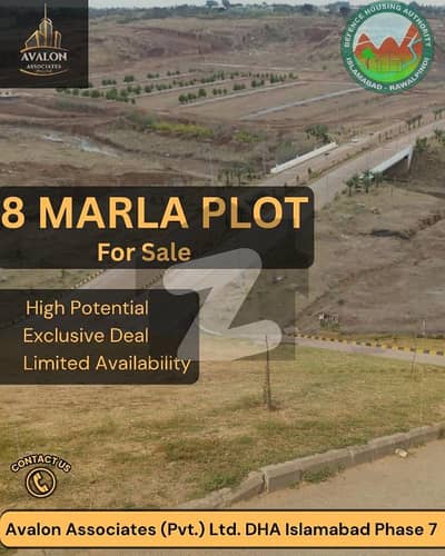8 Marla Corner Plot For Sale In DHA Islamabad Phase 7