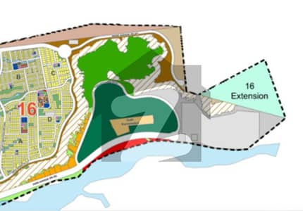 Sector 16 Extension | No Transfer Fee | Future Development Charges Also Paid | (Next To Golf Course) DHA City Karachi