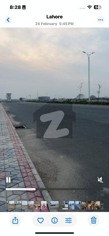 Premium Plot Available in Lahore Smart City Overseas Central Sector A Remaining 24% Payment Booking 55 Lac