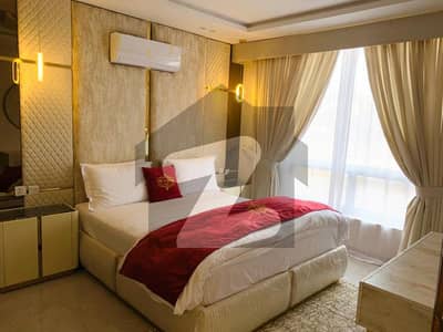 ONE BED LUXURY FURNISHED APARTMENT AVAILABLE FOR RENT IN BAHRIA TOWN PHASE 7 RAWALPINDI