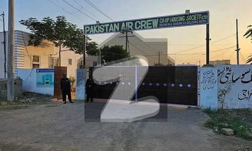 Gorgeous Prime Location 600 Square Yards Residential Plot For Sale Available In Pakistan Air Crew Cooperative Housing Society