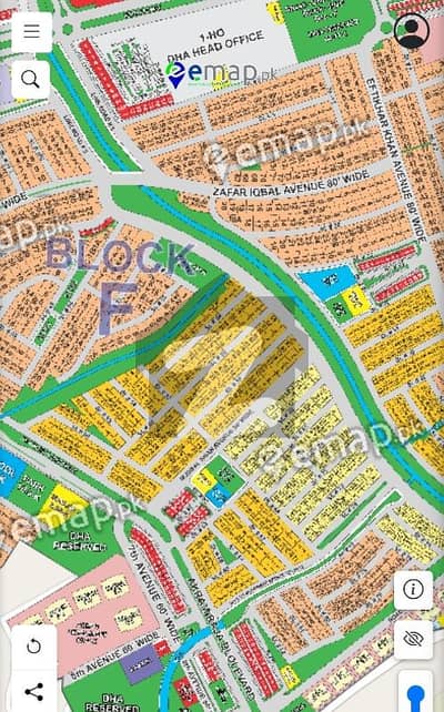 DHA phase 5 ISB SECTOR F 10 Marla available for sale.  lavel plot good location Near to Avenue Easy access to DHA Expressway
