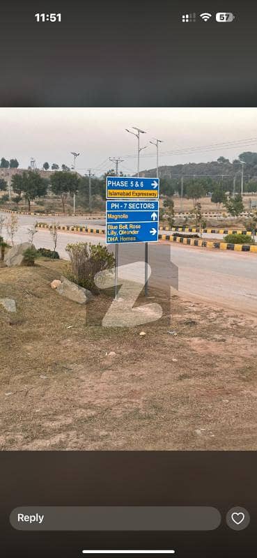 ڈی ایچ اے ویلی - بلیوبیل سیکٹر ڈی ایچ اے ویلی,ڈی ایچ اے ڈیفینس,اسلام آباد میں 8 مرلہ رہائشی پلاٹ 58.0 لاکھ میں برائے فروخت۔