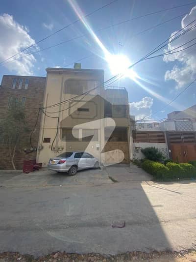Leased 200 SQ YARDS GROUND +ONE+HALF HOUSE AVAILABLE FOR SALE IN SECTOR X GULSHAN E MAYMAR KARACHI