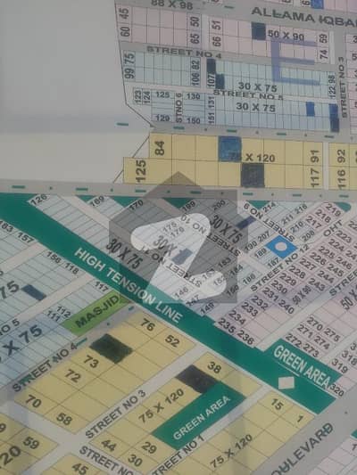 10 Marla Residential Plot For Sale in Army Welfare Trust Housing Scheme AWT D-18 Islamabad