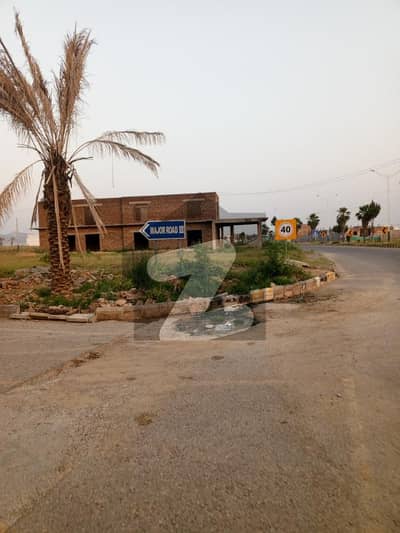 Corner Plot For Sale At Major Road