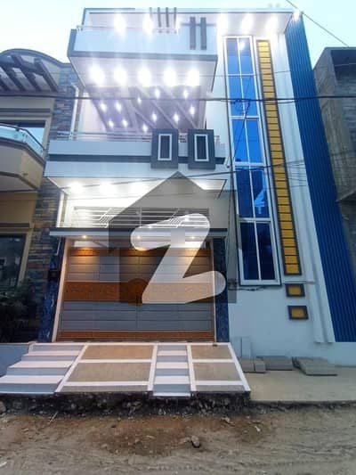120 SQYD G+2 BRAND NEW HOUSE FOR SALE IN MODEL COLONY SHEET 27 NEAR AIRPORT AND MALIR CAN'T