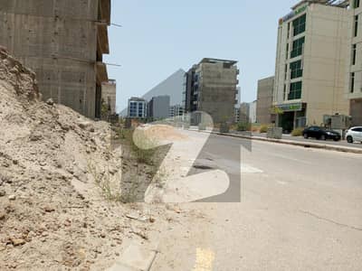 100 Sq. yds Parking Corner Commercial Plot on Khalid Commercial St-1, Phase-7 Ext, DHA Karachi