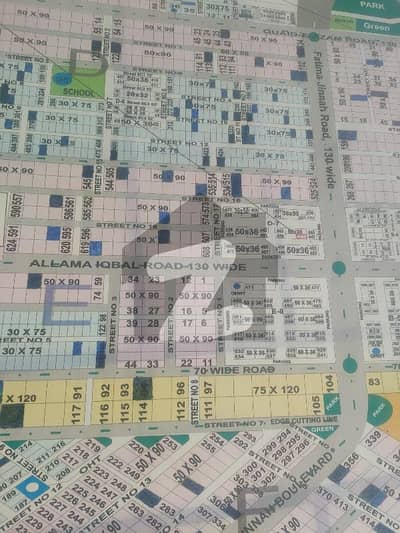 (50x90) plot for sale in Army Welfare Trust Housing Scheme AWT D-18 Islamabad