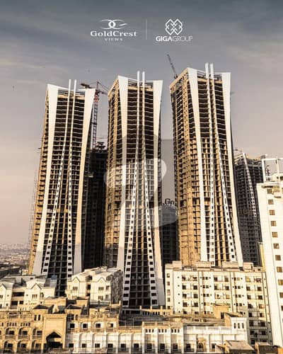 Three Bedroom Flat For Sale In Goldcrest Views 1 Tower B Near Giga Mall, World Trade Center DHA-2 Islamabad