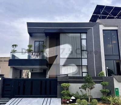 FULLY FURNISHED WITH SOLAR 9.5 MARLA ELEGANT AND FULLY MAINTAINED SUPER HOT LOCATED BUNGALOW IS AVAILABLE IN THE BEST BLOCK OF DHA LAHORE.