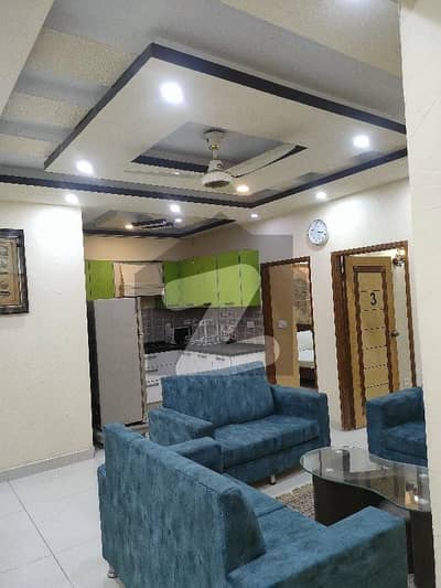 Apartment For Rent Fully Furnished 3 Bed DD Like Brand New Family Environment Rahat Commercial DHA Phase 6 Karachi