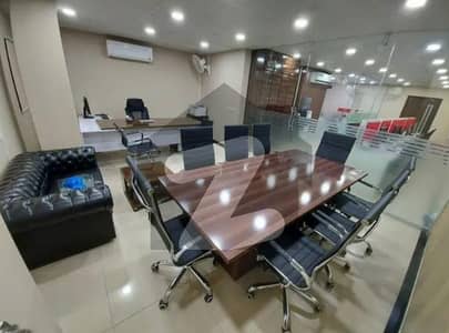 Fully Furnished Office For Rent Main Airport Road Near Yasir Broast and Saver Food