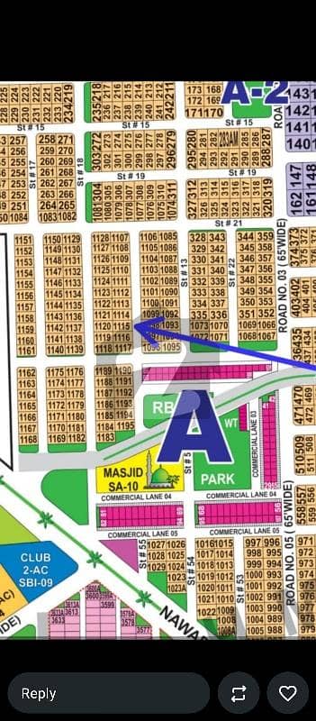 DHA Multan Sector A 1 Kanal Residential Plot Near To Park, Masjid And Commercial.