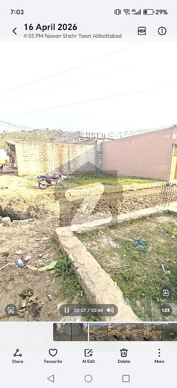 Owner Direct Sale 5 Marla Double Corner Plot Near Abu Bakar Mosque Jogan Abbottabad