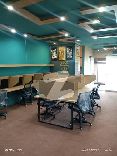 1160 Sqft Furnished Office for Rent in Al Hafeez, Lahore