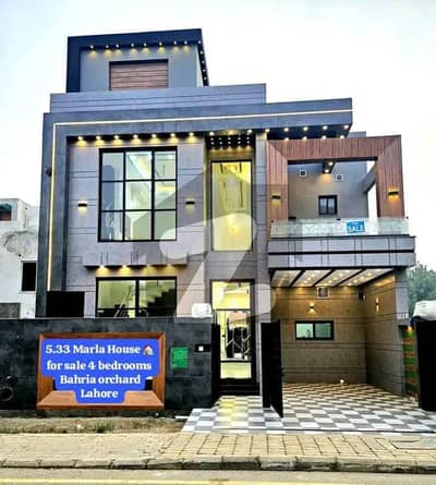 LDA APPROVED 5.33 Marla Beautiful House For Sale In Bahria Orchard Lahore Phase 1 Eastern Block | Prime Location