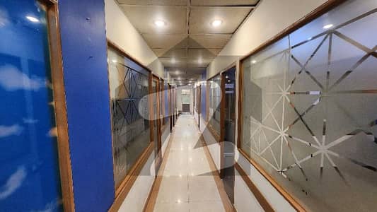 1800 sq ft Furnished office available at main shahrah e faisal 24/7 building