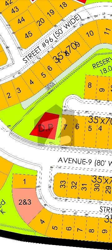 DHA Phase3 Sector B Residential Plot Available For Sale
