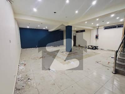 Hot Offer 6,Marla Commercial Building Basement Hall Available For Rent In Johar Town Near Emporium Mall