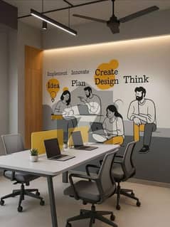 1000 Yards Commercial Use Bungalow On A Wide 80 Feet Road With No Restriction Of Working Hours Suitable For Schools, Software Houses, Call Centers Or Any Other Kind Of Business