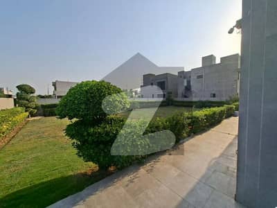 1 Kanal Lush Green Lawn &Amp; 1 Kanal Fully Furnished Modern House Available For Rent In DHA Phase 7.
