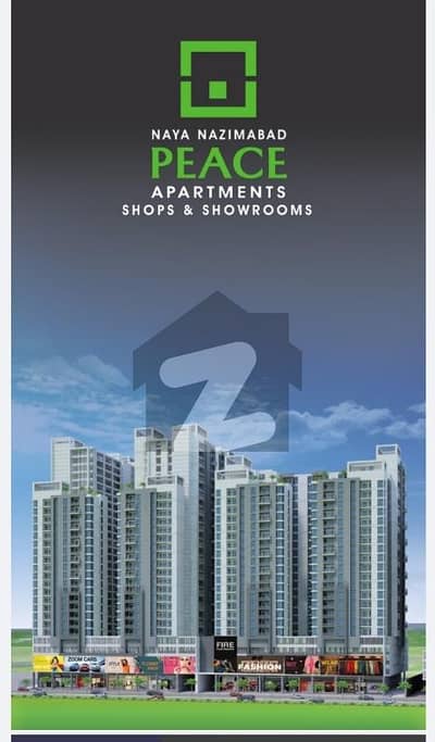 NAYA NAZIMABAD PEACE APARTMENT FLAT FOR SALE IN 6 YEAR INSTALLMENT
