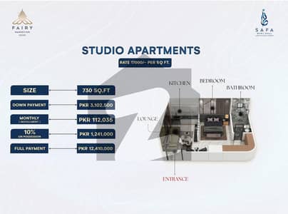 Safa Burj Mall Iconic Living With 5-Year Easy Installments In B-17