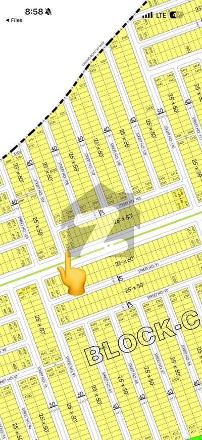 Faisal Hills C Block Main Double Road Corner Plot