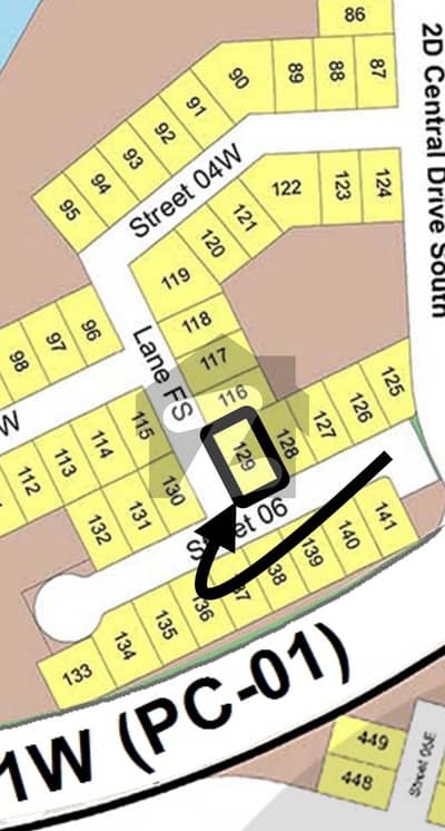 SECTOR 2-D CORNER MOST DEMANDING SECTOR 500 YARDS DHA CITY KARACHI PLOT FOR SALE