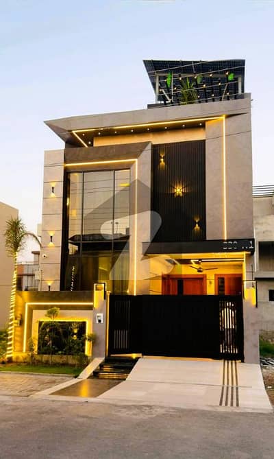 Zero Electricity Bill | Fully Furnished 5 Marla Luxury Bungalow with Solar