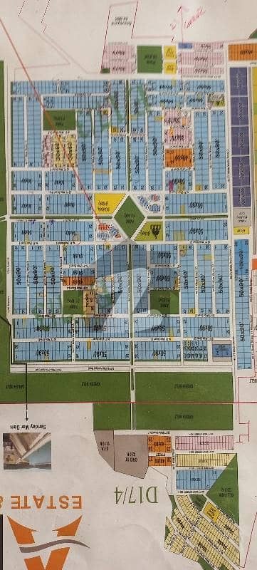 E17/3. . . . 1kanal corner plot for sale