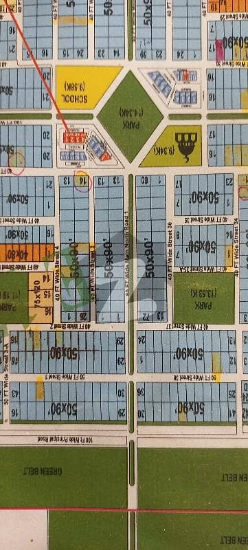 E17/3. . . 1kanal corner plot for sale