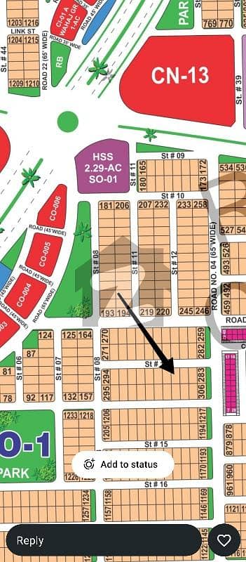 DHA Multan Sector O 1 Kanal Residential Plot Near To Park, Masjid And Commercial.