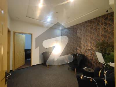 5 Marla Facing Park Upper Portion For Silent office For Rent Tile floor 2nd Entry Punjab society phase 2 Near Wapda Town College Road