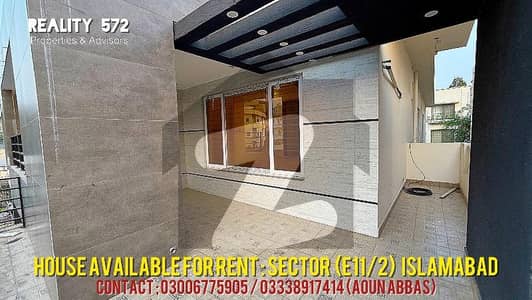 E-11/2 Services Brand New upper Portion available for Rent
