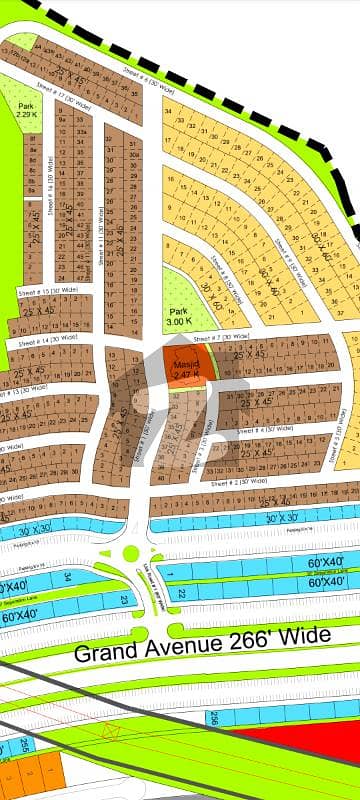 Residential plot Available for sale in DHA phase 4 River view north sector E