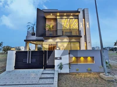 Near Main Road 8 Marla Next to Corner Luxury Modern Bungalow DHA Lahore