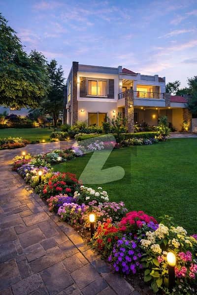 4 kanal farmhouse for rent & Fully furnished in jati umara