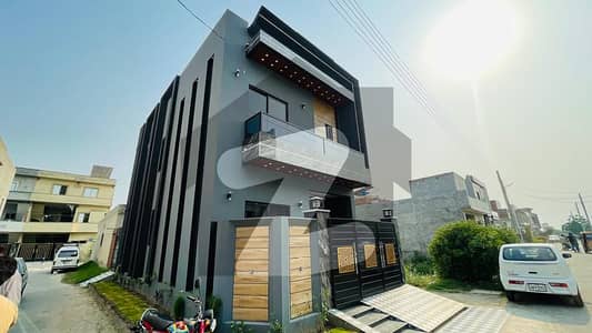 3.7 Marla Corner Modern Design House For Sale