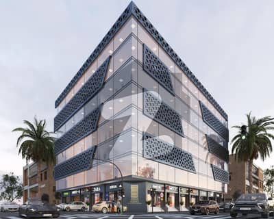 Office Available For Rent In Marina Executive Tower (Muhamamd Ali Society)