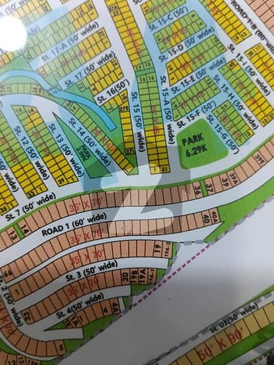 10 Marla Plot for sale Bahria Enclave