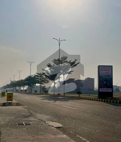 Kanal Pair Plot No-484 & 485 Block T - Total 40 Marla Plot On Top Location of Phase 8 DHA Lahore For Urgent Sale