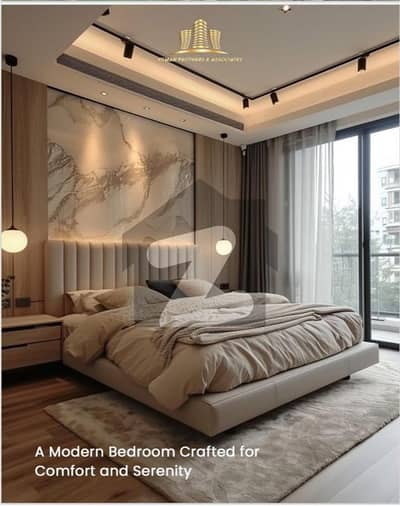 BRAND NEW 1 BED ON POSSESSION OF 50% PAYMENT FULL FURNISHED APARTMENT 500SQ. FT IN TAUHEED BLOCK BAHRIA TOWN LAHORE