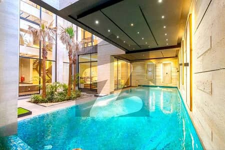 1 Kanal Top Quality Build Luxurious Beautiful Ultra Modern Design Villa Sami Furnished With Basement For Sale In DHA Lahore Phase 7 Prime Location