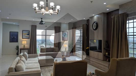 Fully Furnished 2 Bedroom Luxury Penthouse For Rent | Prime Location | Margalla View | Servant Quarter