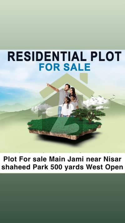 500 Yards Plot For sale PHASE 4 Near Nisar shaheed park