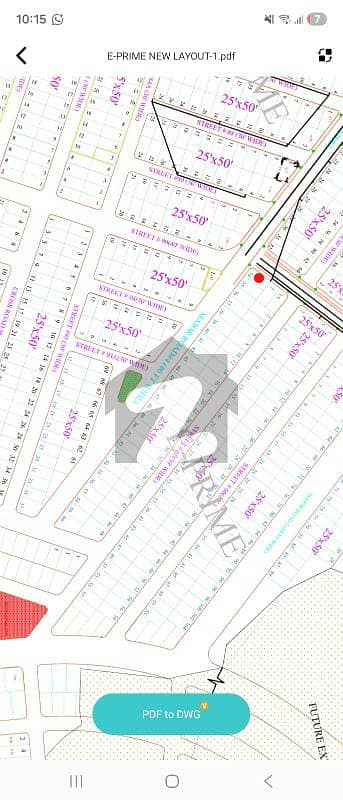 5 Marla Corner Plot in Block-E Prime, New City Phase-2, Wah