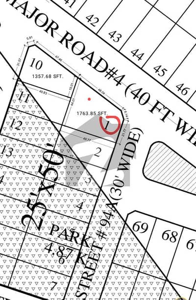 7 Marla Corner Off-Size Plot in Block-E Prime, New City, Wah